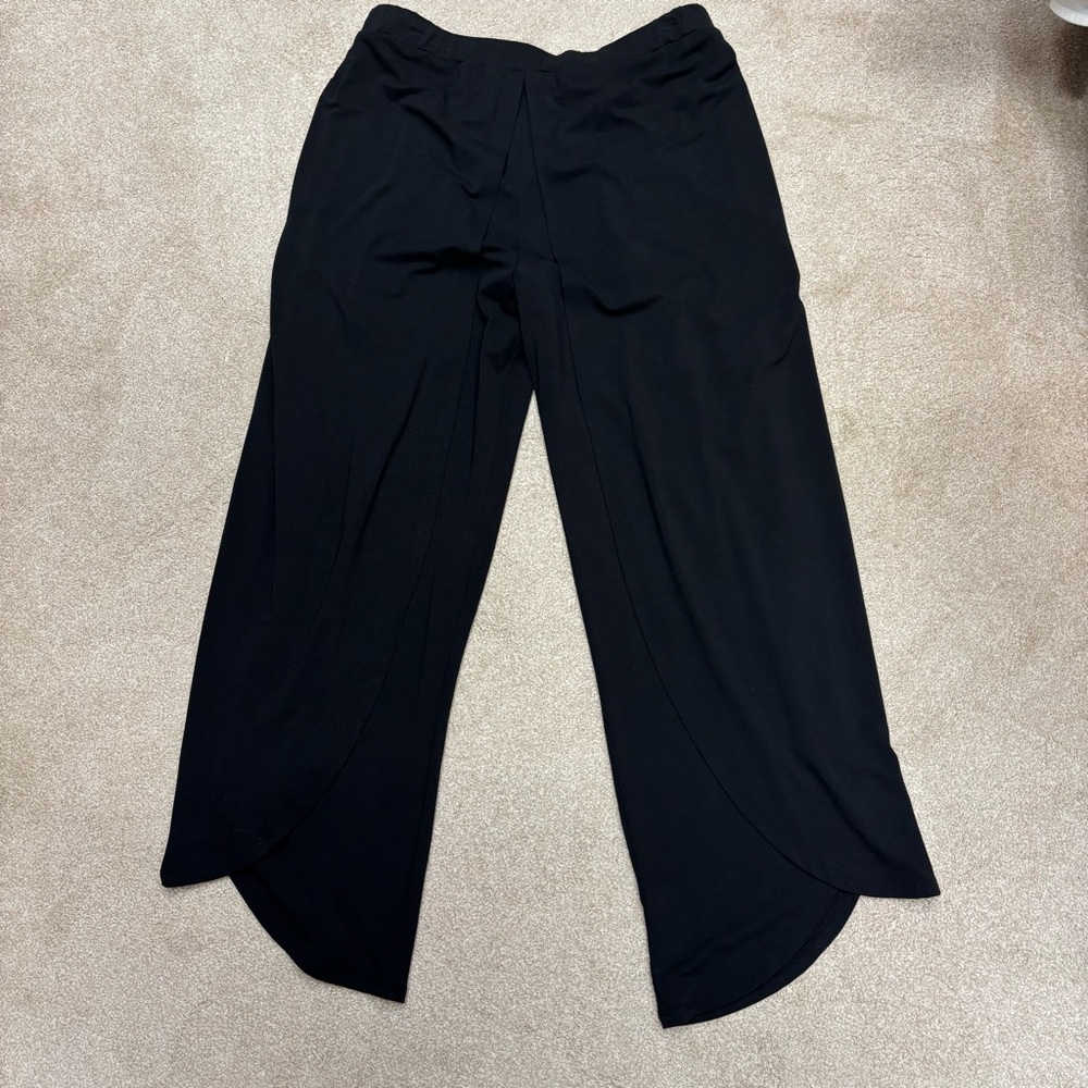 Black Wide-Leg Pants size M by JJ